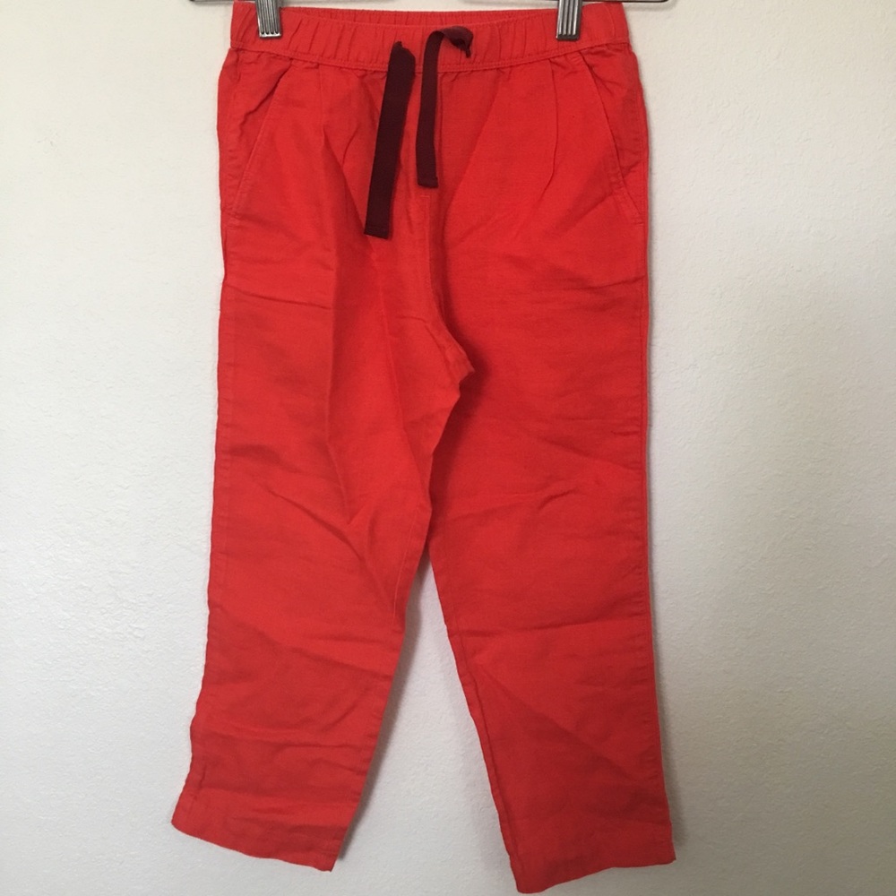 Crewcuts Linen Blend Drawstring Pants Sz 8